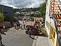 Hier in Baden-Württemberg treffen sich Bauern mit ihren Traktoren.