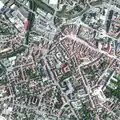 Die Stadt aus der Luft gesehen
