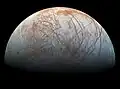 Dies ist der Mond Europa