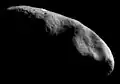 Ein Asteroid von nahem aufgenommen