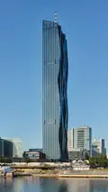DC Tower 1 in Wien: mit 220 Metern das höchste Gebäude Österreichs