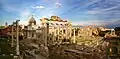 Das Forum Romanum in Rom, die Stadtmitte des alten Rom