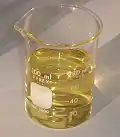 So sieht aus Sojabohnen hergestellter Biodiesel aus.