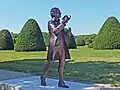 Eine Bronze-Statue von Joseph Haydn