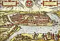 Kiel auf einem Bild, das über 400 Jahre alt ist