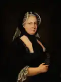 Maria Theresia als Witwe, schwarz gekleidet
