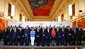 Ein Treffen von Politikern im Jahr 2015, in Wien. Sie sorgen sich um den Frieden im West-Balkan.