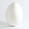 Ein Ei hat nicht die Form einer Ellipse, es hat ein spitzes und ein stumpfes Ende.