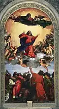 „Die Himmelfahrt Mariens“ aus der Kirche in Venedig