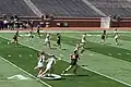 Lacrosse ist ein Sport, den es fast nur in den USA und Kanada gibt.