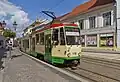 In Brandenburg an der Havel fahren Trams.