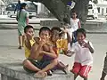 Kinder in Kiribati