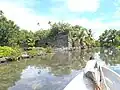 Auf Pohnpei sieht man solche Ruinen, die über 1000 Jahre alt sind.