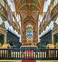 In einer barocken Kirche in Refice, Brasilien