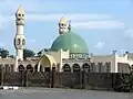 Eine Moschee in Lagos. In Nigeria glauben viele Menschen an den Islam.