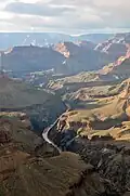 Auch eine Art Weltwunder? Der Grand Canyon, der durch einen Fluss entstanden ist.
