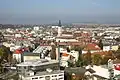St. Pölten aus der Luft gesehen