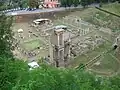 Überreste von einem römischen Theater bei Volterra