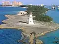 Ein Leuchtturm auf der Paradise Island