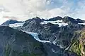 Ein Gletscher im Bundesstaat Alaska