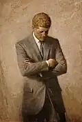 Dieses Bild hängt nun im Weißen Haus, in der Reihe der ehemaligen Präsidenten.