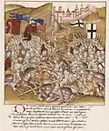 Im Jahr 1410 besiegten die Polen und Litauer in der Schlacht von Tannenberg die Deutschordensritter.
