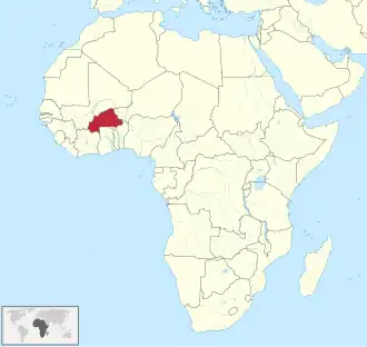 Burkina Faso in Africa.svg