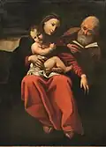 Zur Heiligen Familie gehören Jesus, Maria und Josef.
