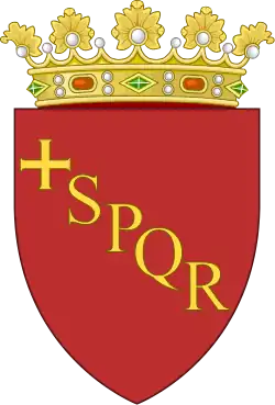 Insigne Romanum coronatum.svg