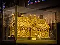 Im Marienschrein im Aachener Dom werden die vier großen Heiligtümer aufbewahrt.