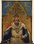 Aus dem Jahr 1922 stammt dieses Buch für Jungen über König Arthur.
