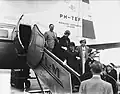 Walt Disney im Jahr 1951: Mit seiner Familie besucht er die Niederlande.