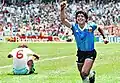 Maradona nach dem „WM-Tor des Jahrhunderts“