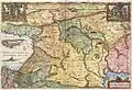 Eine Landkarte von vor 400 Jahren, mit dem Heiligen Land