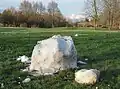Wenn es taut bleibt vom Schneemann nur ein kläglicher Rest übrig.