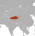 Yaks leben fast nur noch in China.