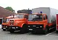 Diese Fahrzeuge gehören zur Kreisfeuerwehr des Kreises Pinneberg in Schleswig-Holstein