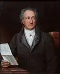 Goethe einige Jahre vor seinem Tod