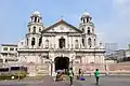 Eine Kirche im spanischen Stil in Manila, der Hauptstadt der Philippinen