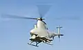 Manche Drohnen sehen aus wie Hubschrauber.