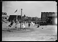 Ein Spielplatz vor etwa 100 Jahren in den USA