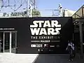 Eingang zu einer Star-Wars-Ausstellung