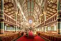 In einer Synagoge in Liverpool in England