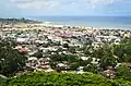 Die Hauptstadt Monrovia liegt an der Küste des Atlantischen Ozeans.