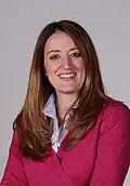 Roberta Metsola aus Malta ist seit Januar 2022 die Vorsitzende, die Präsidentin des Parlaments.