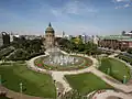Friedrichsplatz mit Wasserturm in Mannheim