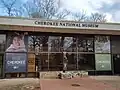 Nationales Museum der Cherokee. Es steht in Park Hill in Oklahoma.