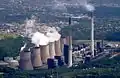 Im Kraftwerk Scholven macht man aus Kohle Elektrizität.
