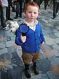 Ein junger Tim-Fan