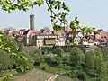 Ein Blick von Süden her auf die Stadt